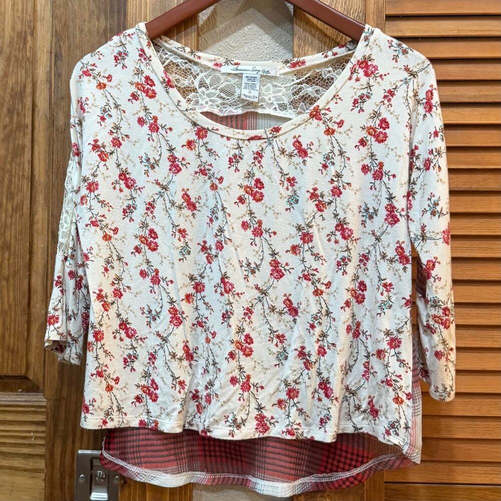 American rag floral top